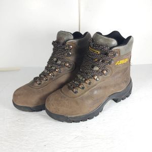 Asolo Women's Afx 535 US6,5 brown Leather Vibram Waterproof Trail Hiking Boots